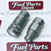 Hydraulic Flat Face Coupler Kit AT312470 KV14216 For John Deere 250 317 325 332D - Fuel Parts Depot