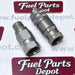 Hydraulic Flat Face Coupler Kit AT312470 KV14216 For John Deere 250 317 325 332D - Fuel Parts Depot