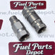 Hydraulic Flat Face Coupler Kit AT312470 KV14216 For John Deere 250 317 325 332D - Fuel Parts Depot