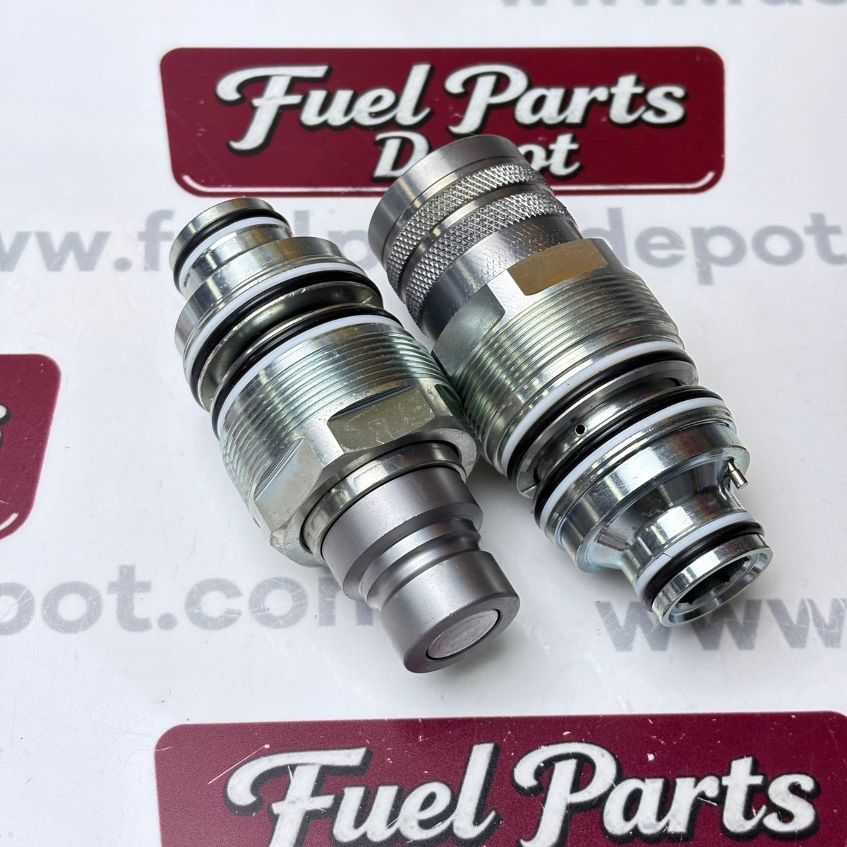 Hydraulic Quick Connect Coupler Set V0511-77140 Male V0511-77150 Female for Kubota SVL75 SVL75-2 SVL90 SVL90-2 - Fuel Parts Depot