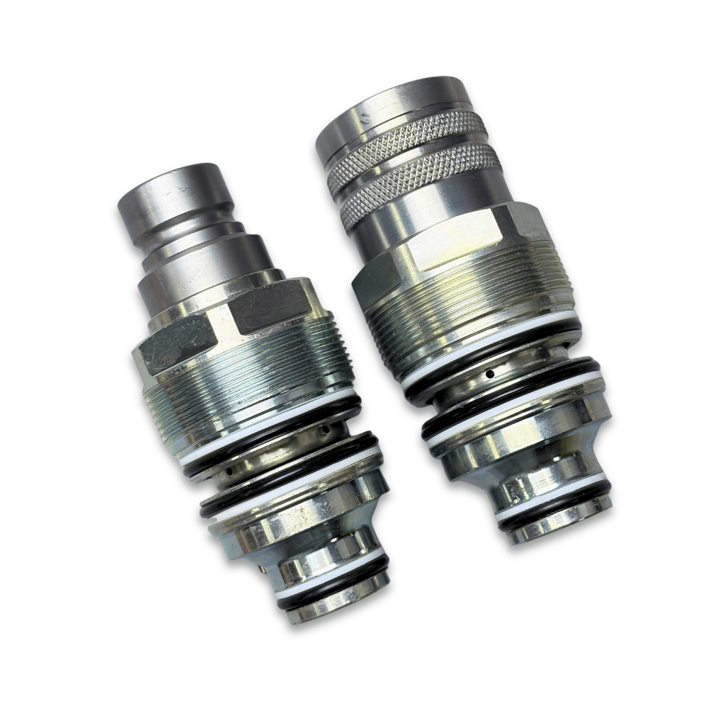 Hydraulic Quick Connect Coupler Set V0511-77140 Male V0511-77150 Female for Kubota SVL75 SVL75-2 SVL90 SVL90-2 - Fuel Parts Depot
