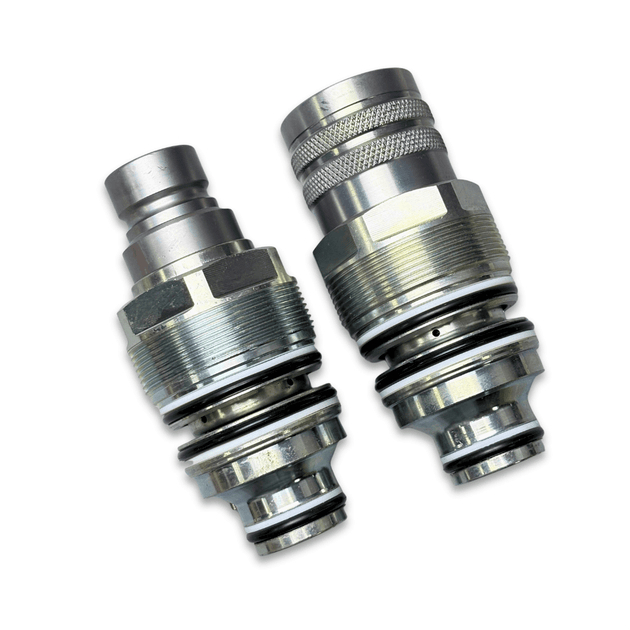 Hydraulic Quick Connect Coupler Set V0511-77140 Male V0511-77150 Female for Kubota SVL75 SVL75-2 SVL90 SVL90-2 - Fuel Parts Depot