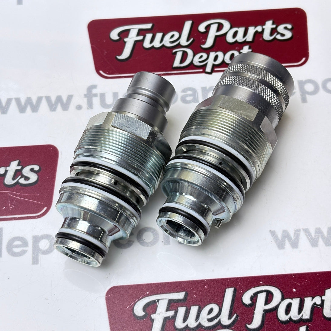 Hydraulic Quick Connect Coupler Set V0511-77140 Male V0511-77150 Female for Kubota SVL75 SVL75-2 SVL90 SVL90-2 - Fuel Parts Depot