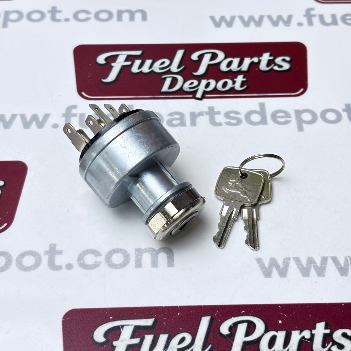 Ignition Switch AT195301 AT101484 AT145931 for John Deere Backhoe Loader Bulldozer Excavator Dozer Feller Buncher Skidder Hitachi - Fuel Parts Depot