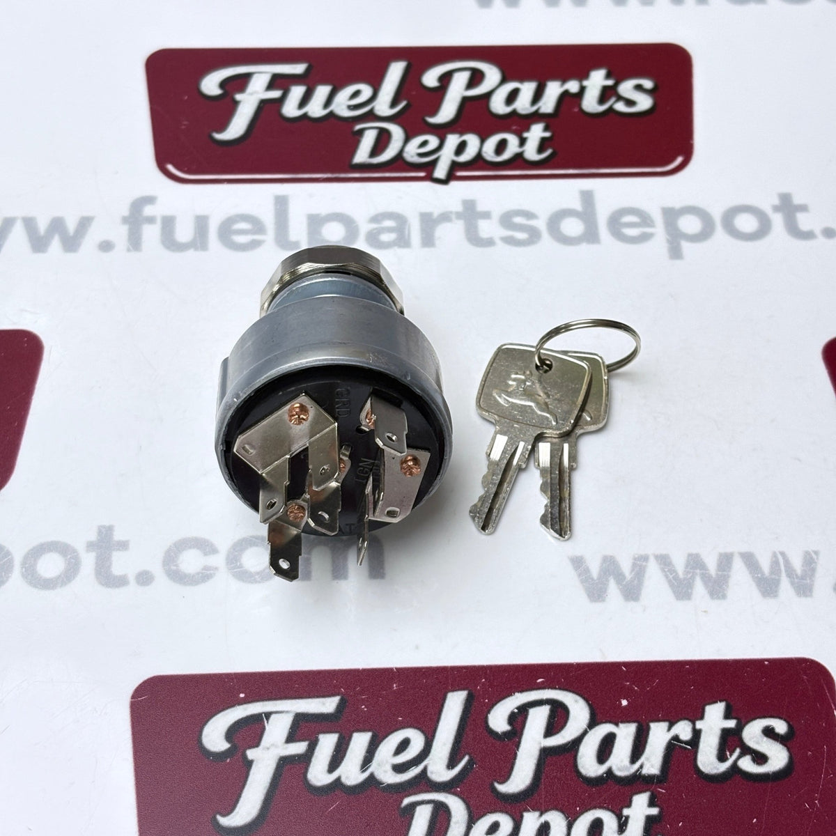 Ignition Switch AT195301 AT101484 AT145931 for John Deere Backhoe Loader Bulldozer Excavator Dozer Feller Buncher Skidder Hitachi - Fuel Parts Depot