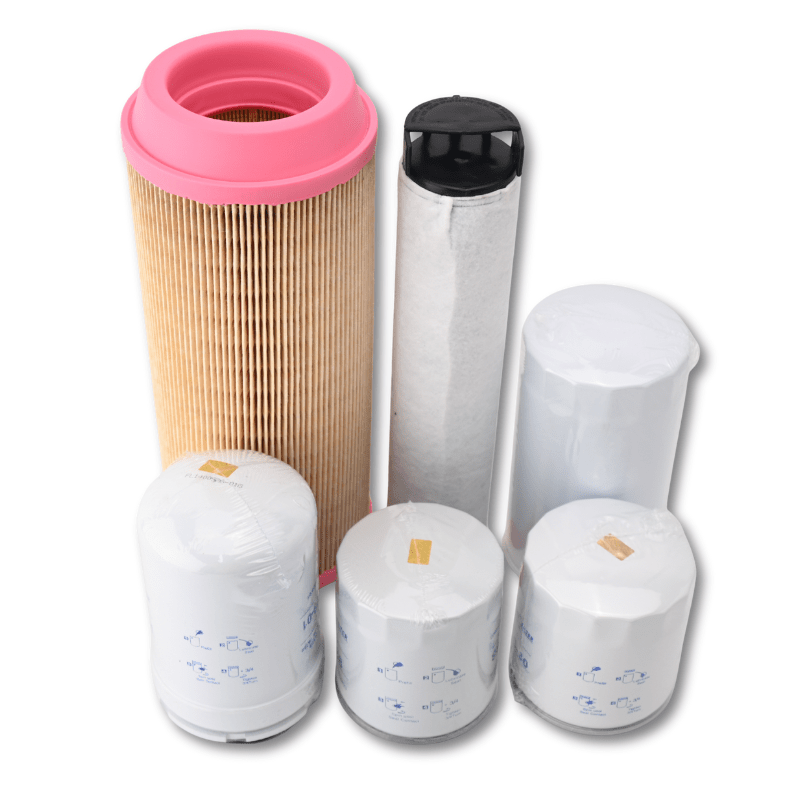 Maintenance Filter Kit 6-Piece TD270-93230 1J800-43170 for Kubota L3130-L6060 MX5400 M6060 Tractor - Fuel Parts Depot