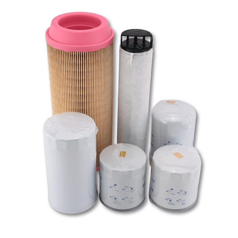 Maintenance Filter Kit 6-Piece TD270-93230 1J800-43170 for Kubota L3130-L6060 MX5400 M6060 Tractor - Fuel Parts Depot