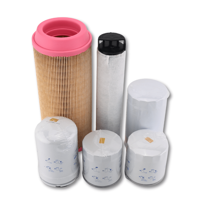 Maintenance Filter Kit 6-Piece TD270-93230 1J800-43170 for Kubota L3130-L6060 MX5400 M6060 Tractor - Fuel Parts Depot