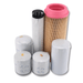 Maintenance Filter Kit 6-Piece TD270-93230 1J800-43170 for Kubota L3130-L6060 MX5400 M6060 Tractor - Fuel Parts Depot