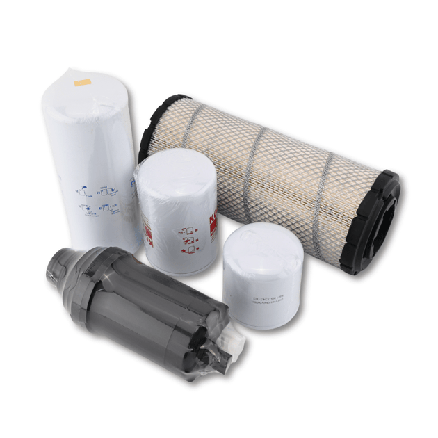 Maintenance Filter Kit 6516722 7023589 for Bobcat E42 E45 E50 E55 Excavator Kubota Engine - Fuel Parts Depot
