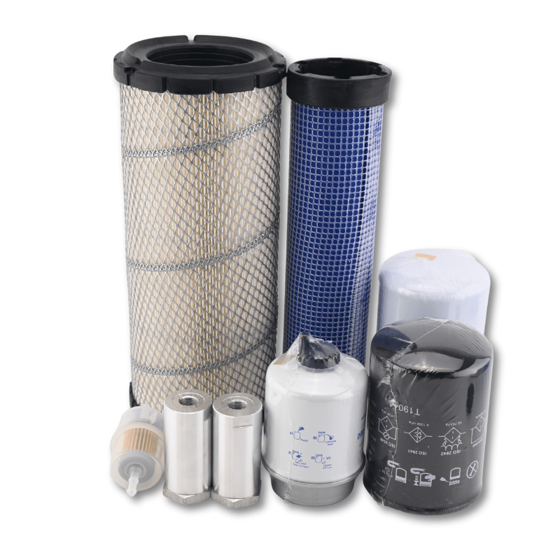 Maintenance Filter Kit 8-Piece for John Deere Skid Steer Loader 240 250 260 - Fuel Parts Depot