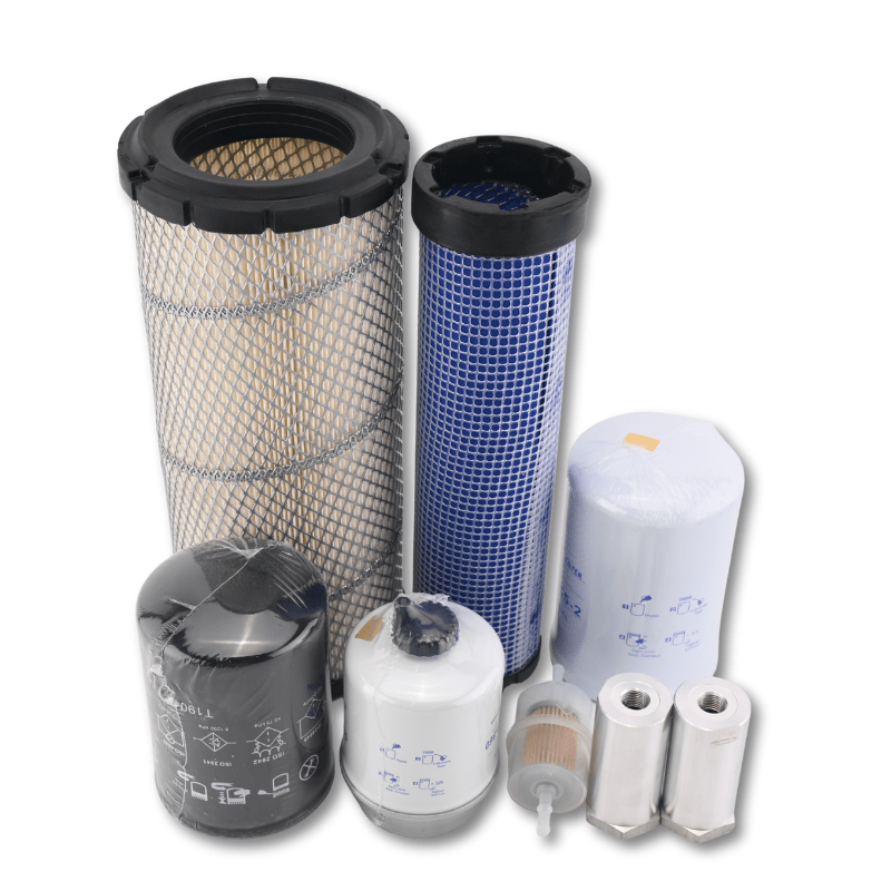Maintenance Filter Kit 8-Piece for John Deere Skid Steer Loader 240 250 260 - Fuel Parts Depot
