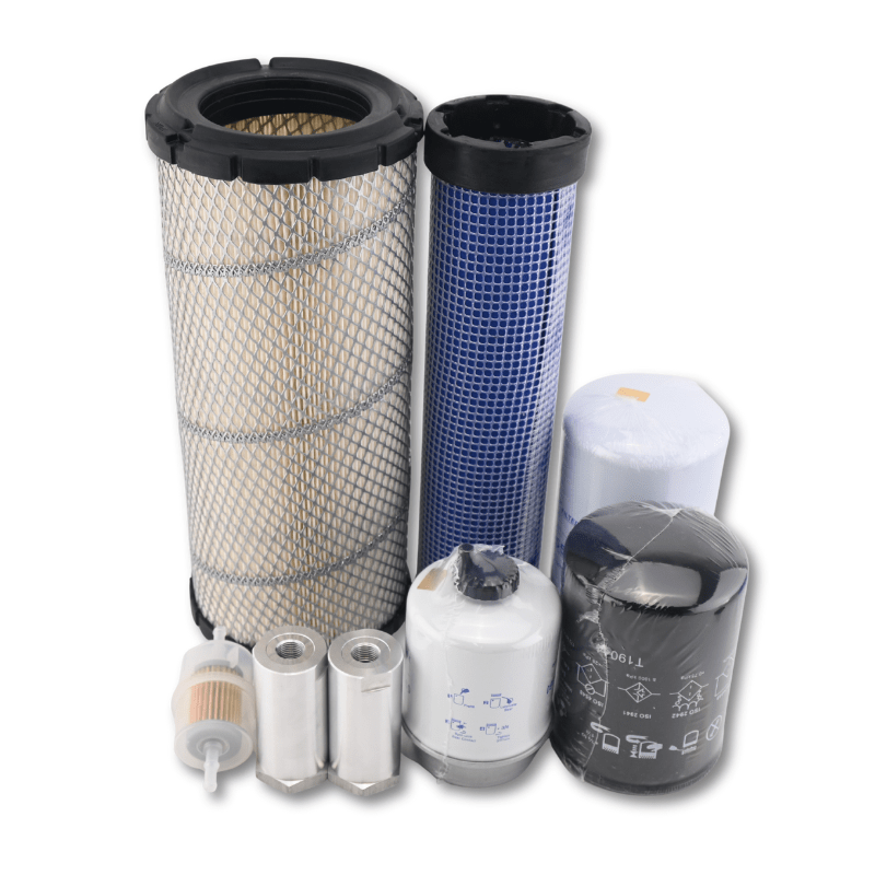 Maintenance Filter Kit 8-Piece for John Deere Skid Steer Loader 240 250 260 - Fuel Parts Depot