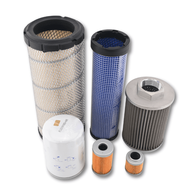 Maintenance Filter Kit for Kubota KX121-3 Mini Excavator Air Oil Hydraulic Fuel - Fuel Parts Depot