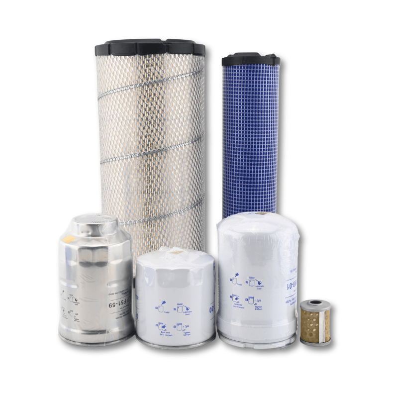 Maintenance Filter Kit for Kubota SVL90-2 SVL95-2 Compact Track Loader - Fuel Parts Depot
