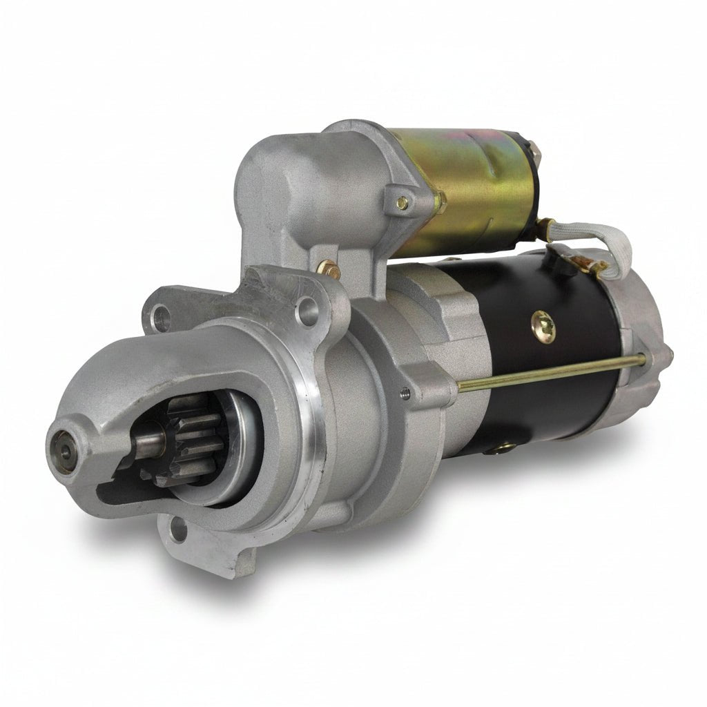 New 12V 10T Starter Motor 10461450 10465049 OSGR 2.9kW Delco 28MT for Bobcat 641 741 843 853 943 Clark Case Caterpillar Hyster Industrial Diesel 1963-1994 - Fuel Parts Depot