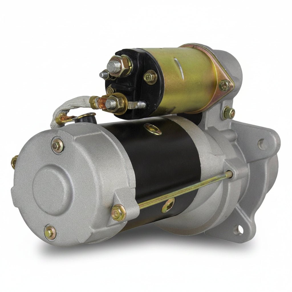New 12V 10T Starter Motor 10461450 10465049 OSGR 2.9kW Delco 28MT for Bobcat 641 741 843 853 943 Clark Case Caterpillar Hyster Industrial Diesel 1963-1994 - Fuel Parts Depot