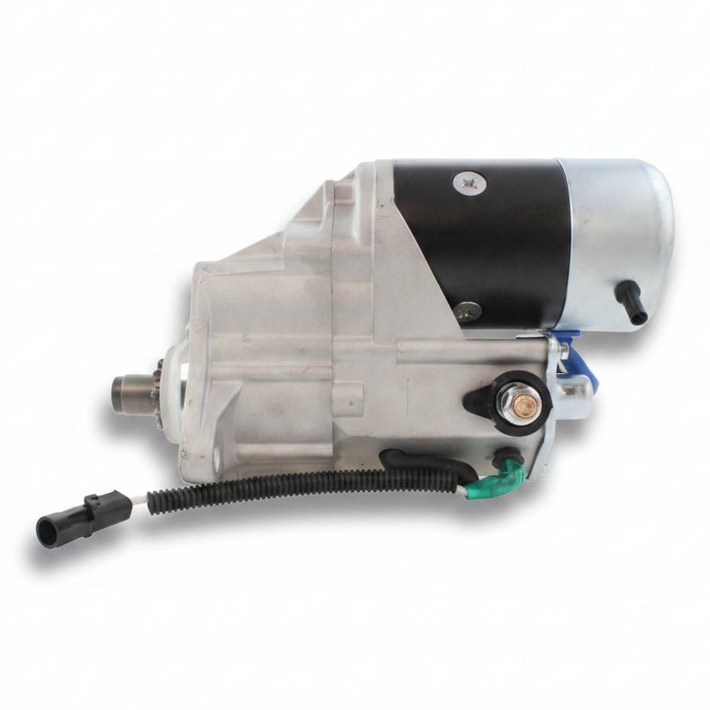 New 12V 10T Starter Motor 19855 1700-0117 87040161 OSGR 2.7kW Denso for Case 420 430 435 445 450 465 New Holland C185 C190 L185 Skid Steer Diesel 2004-2016 - Fuel Parts Depot