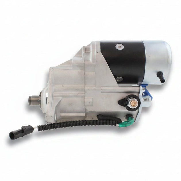 New 12V 10T Starter Motor 19855 1700-0117 87040161 OSGR 2.7kW Denso for Case 420 430 435 445 450 465 New Holland C185 C190 L185 Skid Steer Diesel 2004-2016 - Fuel Parts Depot