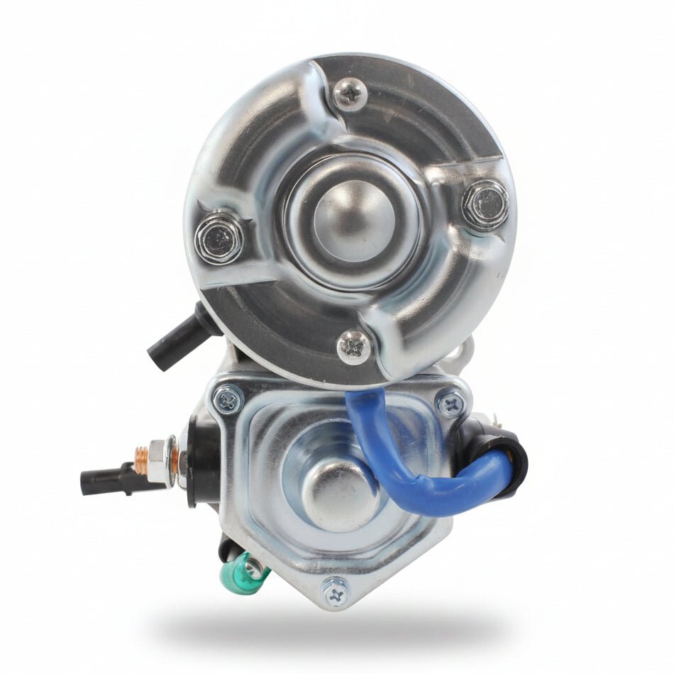 New 12V 10T Starter Motor 19855 1700-0117 87040161 OSGR 2.7kW Denso for Case 420 430 435 445 450 465 New Holland C185 C190 L185 Skid Steer Diesel 2004-2016 - Fuel Parts Depot