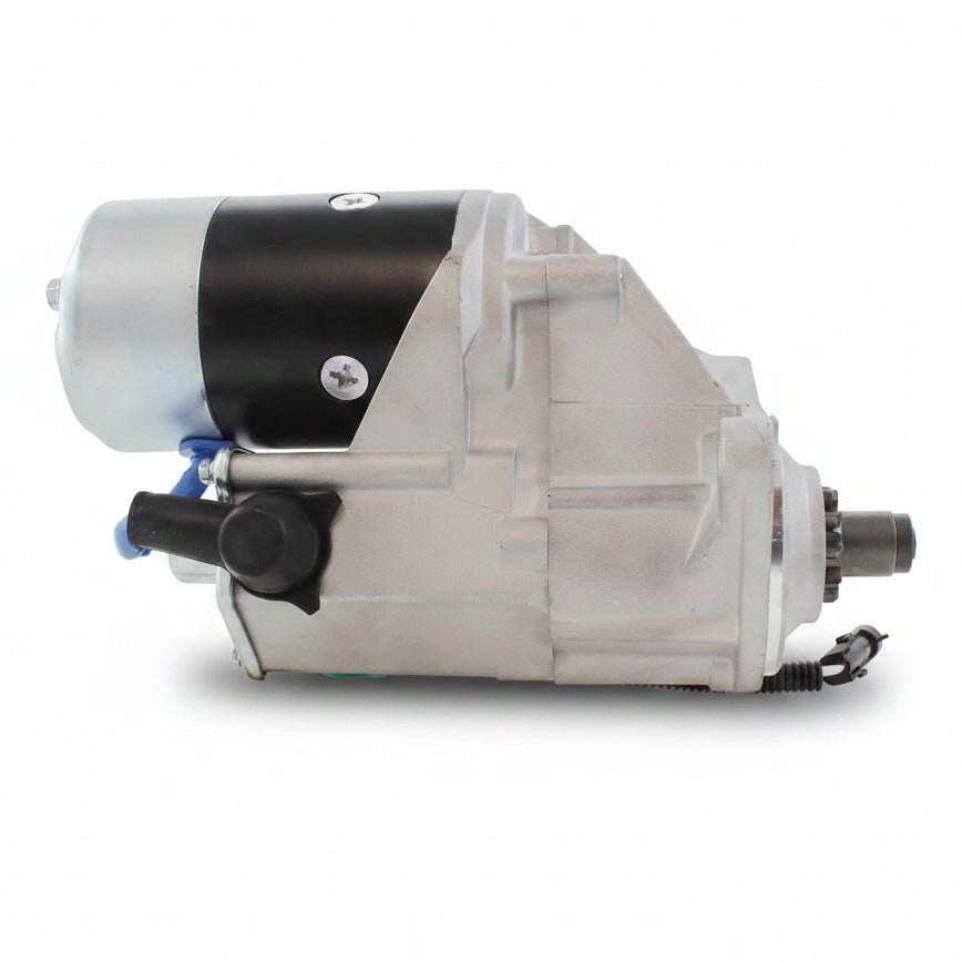 New 12V 10T Starter Motor 19855 1700-0117 87040161 OSGR 2.7kW Denso for Case 420 430 435 445 450 465 New Holland C185 C190 L185 Skid Steer Diesel 2004-2016 - Fuel Parts Depot