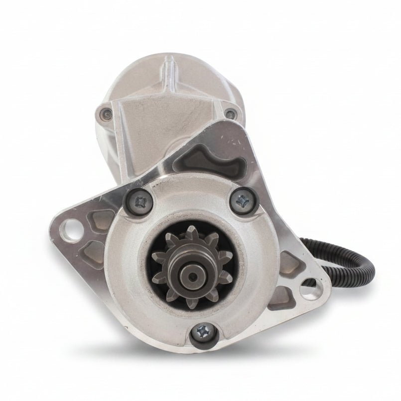 New 12V 10T Starter Motor 19855 1700-0117 87040161 OSGR 2.7kW Denso for Case 420 430 435 445 450 465 New Holland C185 C190 L185 Skid Steer Diesel 2004-2016 - Fuel Parts Depot