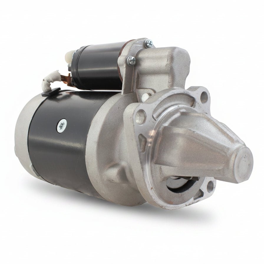 New 12V 10T Starter Motor 26024036 5558084R91 DD 2.2kW Lucas 6M14 for Mahindra Tractor 225DI 4500 5500 6000 7520 - Fuel Parts Depot
