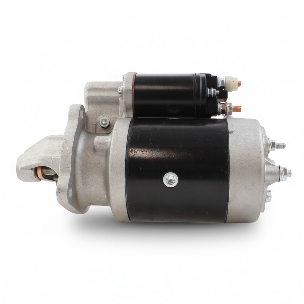New 12V 10T Starter Motor 26024036 5558084R91 DD 2.2kW Lucas 6M14 for Mahindra Tractor 225DI 4500 5500 6000 7520 - Fuel Parts Depot