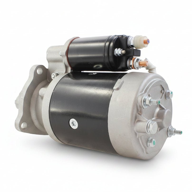 New 12V 10T Starter Motor 26024036 5558084R91 DD 2.2kW Lucas 6M14 for Mahindra Tractor 225DI 4500 5500 6000 7520 - Fuel Parts Depot