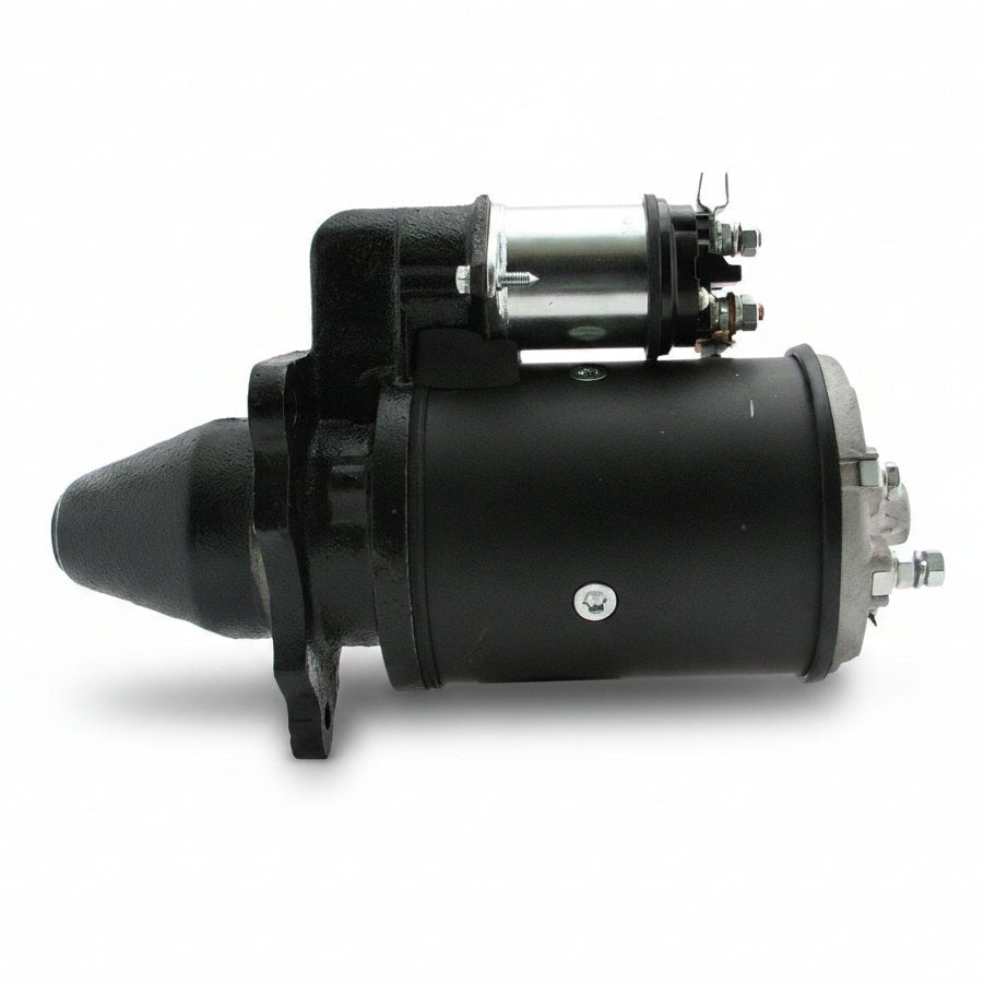 New 12V 10T Starter Motor 26363 26363A 17648 180-311 DD 2.8kW Lucas M50 for Allis Chalmers 180 185 200 840 940 6060 6080 8010 Tractor Diesel 1968-1986 - Fuel Parts Depot