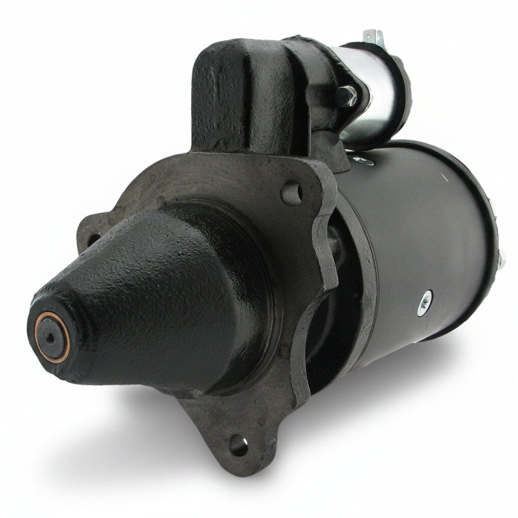 New 12V 10T Starter Motor 26363 26363A 17648 180-311 DD 2.8kW Lucas M50 for Allis Chalmers 180 185 200 840 940 6060 6080 8010 Tractor Diesel 1968-1986 - Fuel Parts Depot