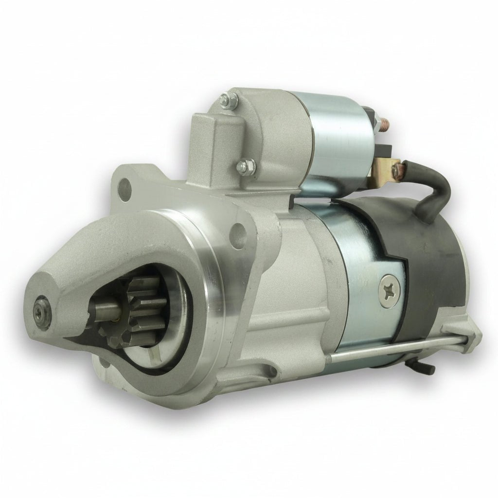 New 12V 10T Starter Motor 2873K405 063280041010 PLGR 3.0kW Magneti Marelli MAHLE for Perkins Diesel Tractor Caterpillar JCB - Fuel Parts Depot