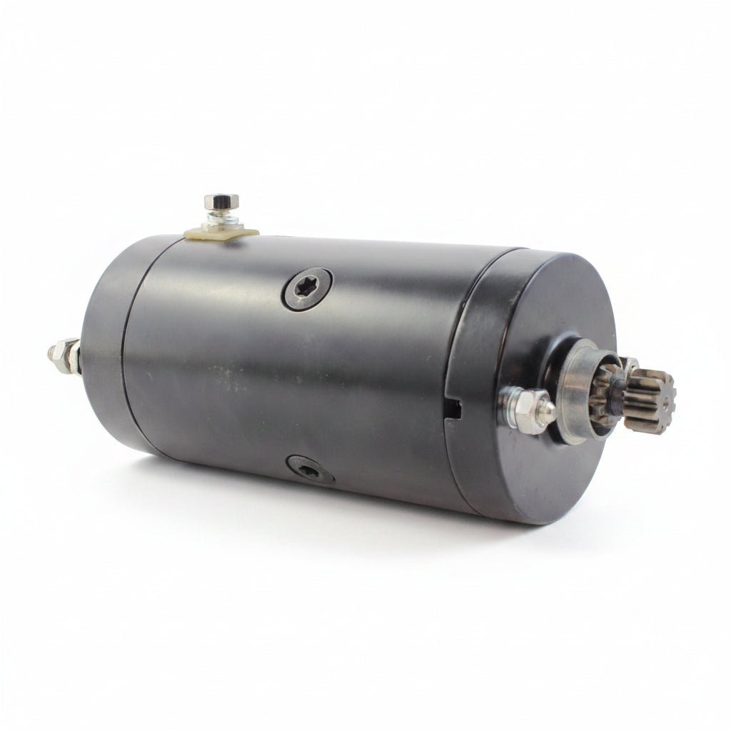 New 12V 10T Starter Motor 31458-66A MGL4004 80-1008 5780 DD CCW Prestolite for Harley-Davidson FL FLH Electra Glide Sportster XL 1941-1985 - Fuel Parts Depot
