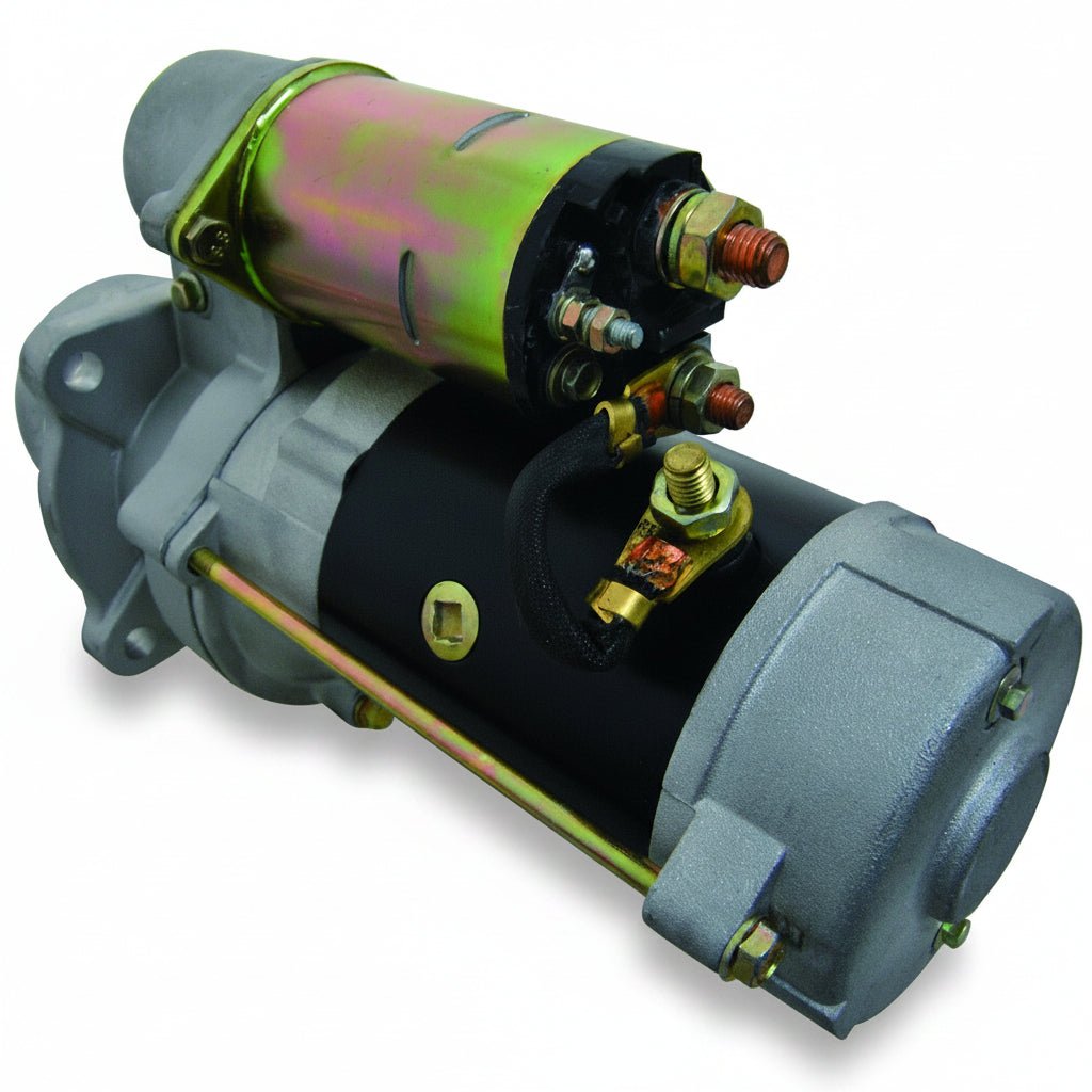 New 12V 10T Starter Motor 3604654 10465026 OSGR 2.9kW Delco 28MT for Cummins 3.9L 5.9L 6BT Freightliner Kenworth Truck - Fuel Parts Depot