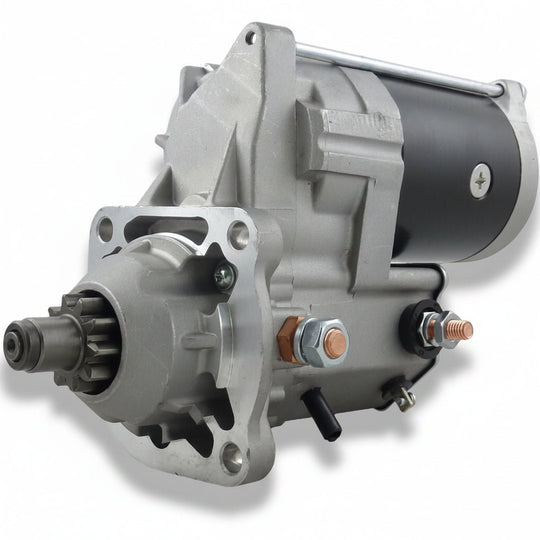 New 12V 10T Starter Motor 3E5382 128000-5720 OSGR 3.0kW Denso R for Caterpillar 3114 3116 3126 3126B C7 446 446B 446D AP1000 1989-2016 - Fuel Parts Depot