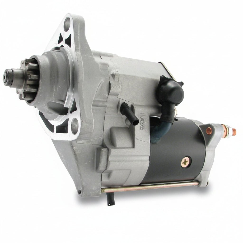 New 12V 10T Starter Motor 428000-4430 19502 5kW CW for Freightliner Classic Columbia Coronado Mack CH DM Kenworth T600 T800 W900 International Detroit Diesel Cummins M11 - Fuel Parts Depot