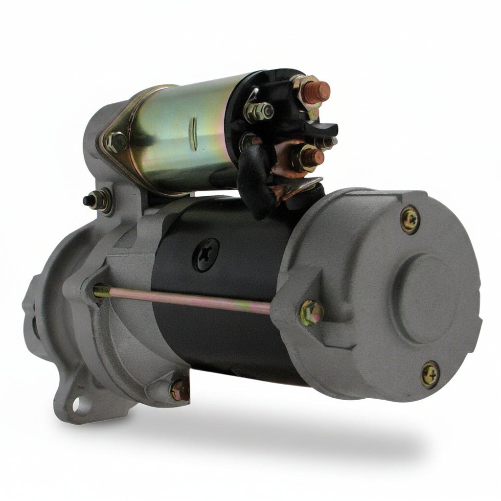 New 12V 10T Starter Motor F3HT11001AB F3HZ11001AC 4503M 6595 OSGR 2.5kW Delco 28MT Cummins 6BT 5.9L for Ford F-600 F-700 F-800 Blue Bird Bus 1992-1999 - Fuel Parts Depot