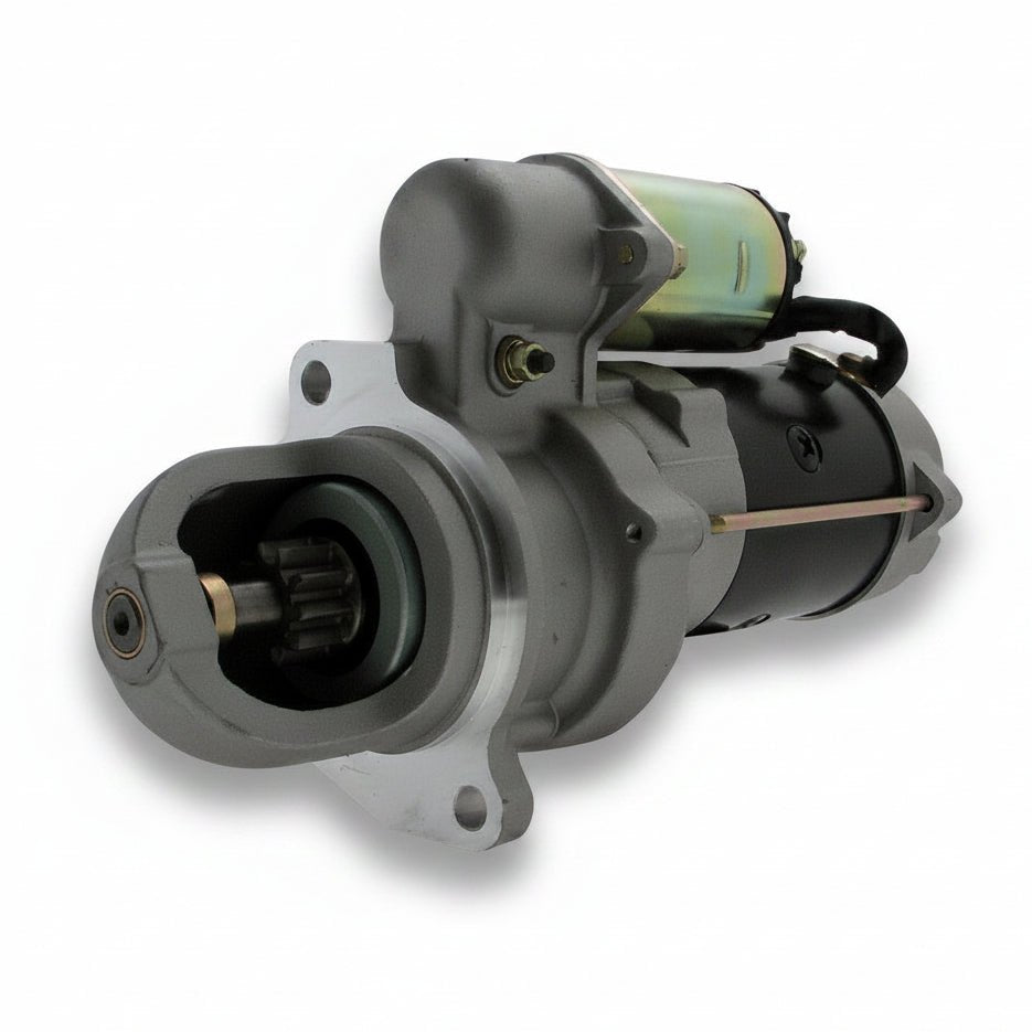 New 12V 10T Starter Motor F3HT11001AB F3HZ11001AC 4503M 6595 OSGR 2.5kW Delco 28MT Cummins 6BT 5.9L for Ford F-600 F-700 F-800 Blue Bird Bus 1992-1999 - Fuel Parts Depot