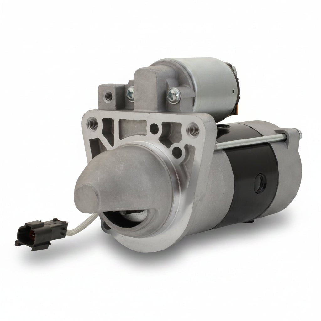 New 12V 10T Starter Motor M002T85571 M002T85571ZC 103405 17867 PLGR 2.2kW Mitsubishi for Nissan Titan Armada Pathfinder Infiniti QX56 VK56DE 5.6L V8 2004-2011 - Fuel Parts Depot