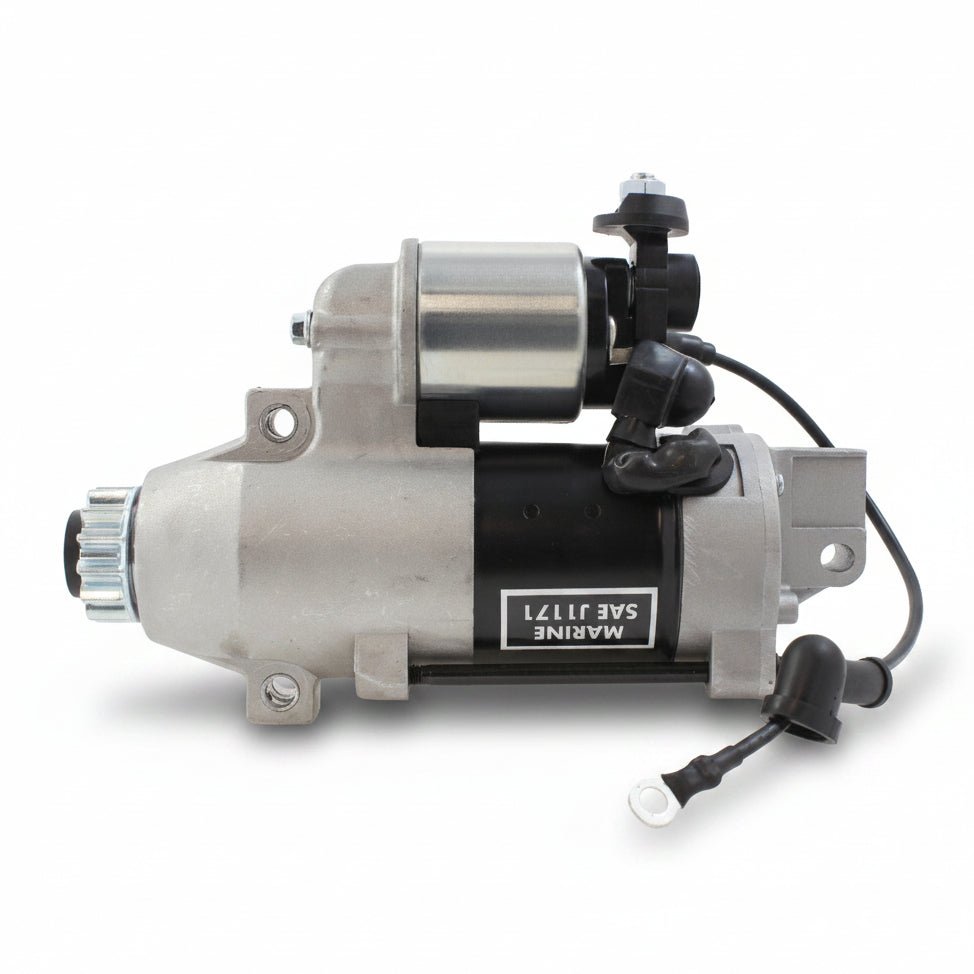 New 12V 13T Starter Motor 50881368T 68V8180000 104-368 Hitachi for Mercury Marine 75 90 115HP Yamaha F75 F90 F115 Outboard 2000-2011 - Fuel Parts Depot
