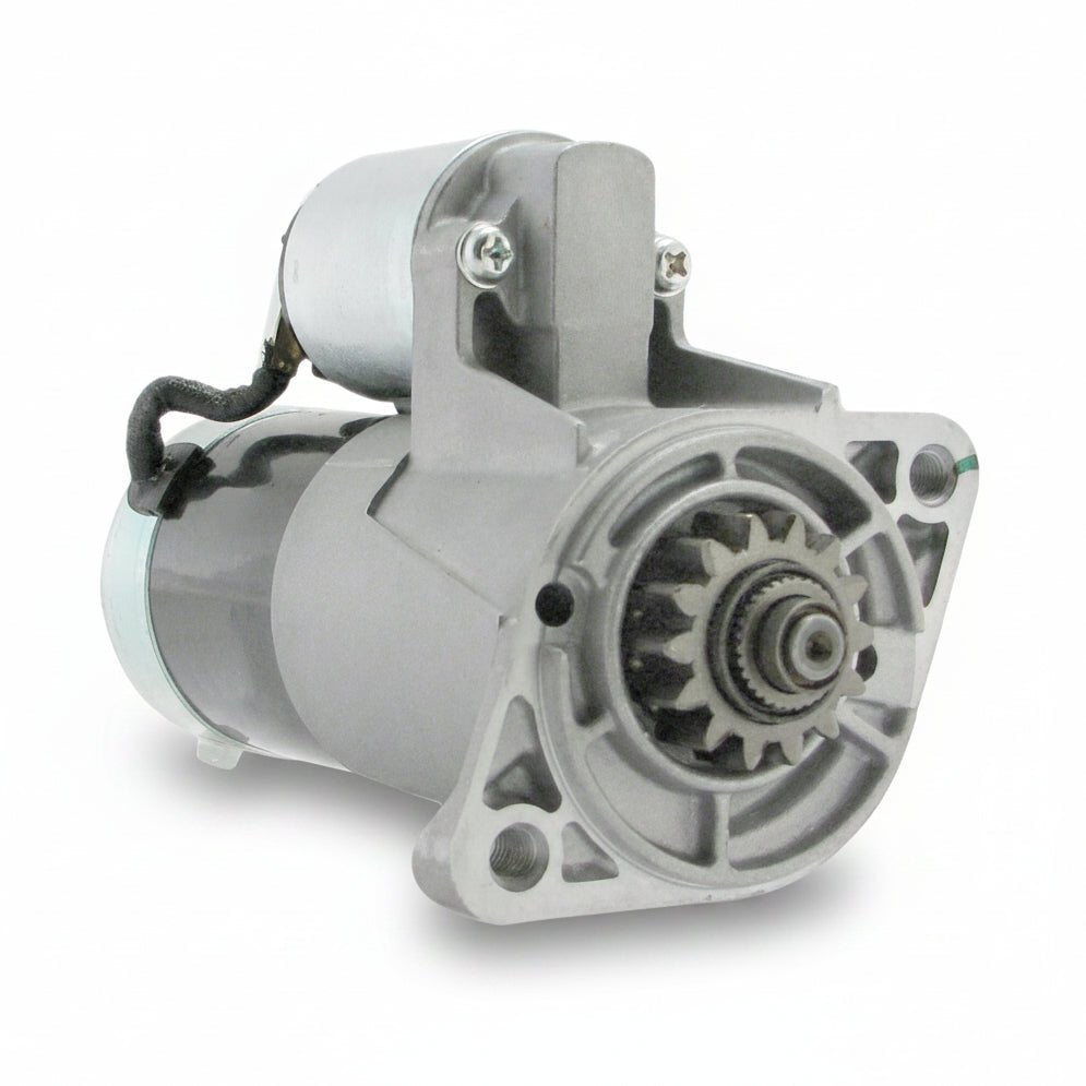 New 12V 14T Starter Motor 19609 M001T68381 VA30L6610500 272-0457 PMGR 1.7kW Mitsubishi L3E for Case CX17B Kobelco SK17SR-3 New Holland E18B Atlas AM15R Diesel 2007-2016 - Fuel Parts Depot