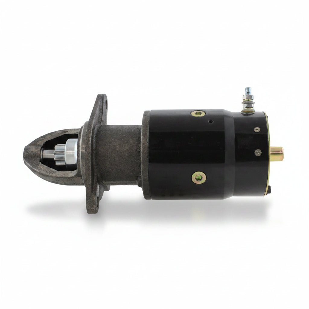 New 12V 9T Starter Motor 1107235 91-01-3944 4322 140-9862 DD SD300 Delco Allis Chalmers 6-262 for Allis Chalmers D19 6-262 Turbocharged Diesel 1961-1964 - Fuel Parts Depot