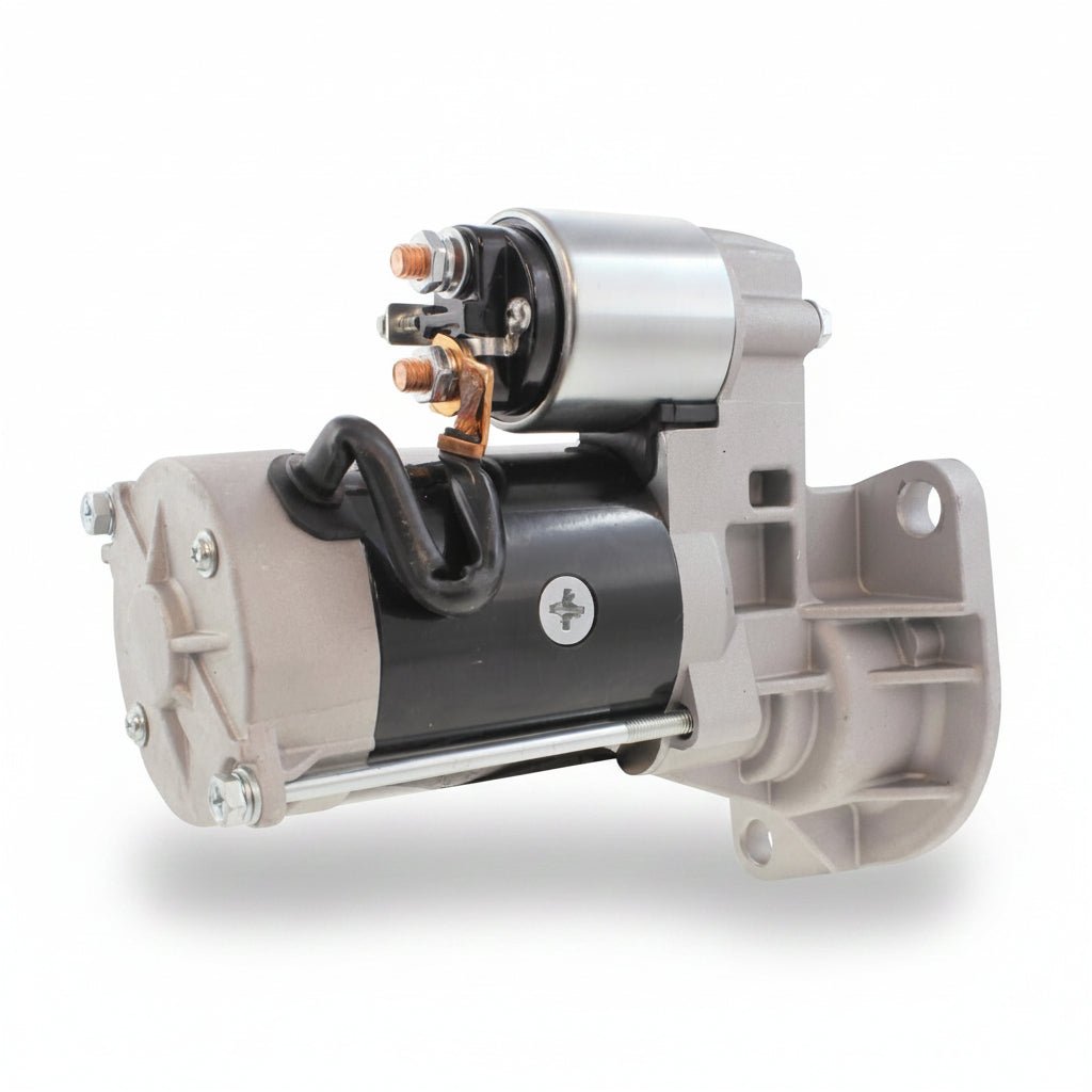 New 12V 9T Starter Motor 452177 20452177 S13407 452324 OSGR 2.2kW Hitachi Yanmar TK 4.86 for Thermo King SB SL Spectrum Carrier Transicold Yanmar 482 486 Diesel 1996-2012 - Fuel Parts Depot