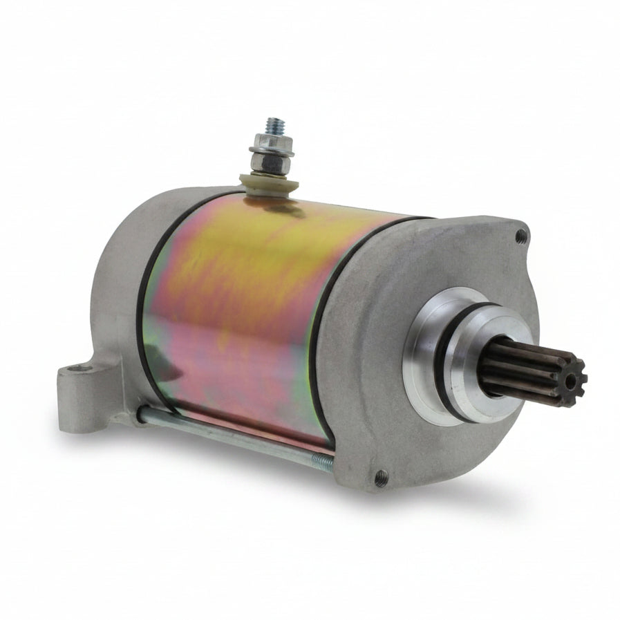 New 12V 9T Starter Motor 4WV818000000 18759 for Yamaha Grizzly 660 Kodiak 400 450 Rhino 660 Wolverine ATV - Fuel Parts Depot