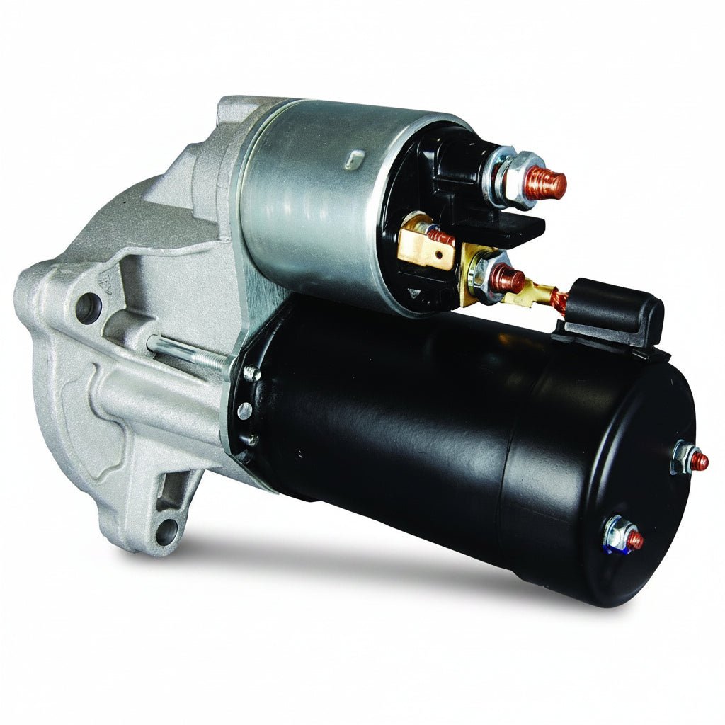 New 12V 9T Starter Motor D6RA10 0001112007 30737 PMGR 1.2kW Valeo Bosch for Peugeot 206 306 407 Partner 1.4L 1.6L 1.8L 2.2L 1997-2009 - Fuel Parts Depot