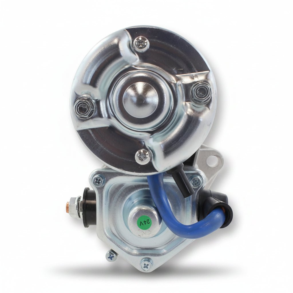 New 24V 10T Starter Motor 6733-81-6510 228000-6671 OSGR 4.5kW Denso Komatsu Cummins 6B 5.9L for Komatsu WA120 WA180 WA250 Case 521D Dresser 510C 1985-2006 - Fuel Parts Depot