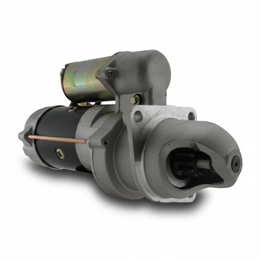 New 24V 10T Starter Motor 75323045R RS41325 6582 OSGR 4.0kW Delco 28MT Sealed SAE1 Cummins 6BT 5.9L for Case Fiat-Hitachi John Deere Timberjack Hyundai Robex 1980-2016 - Fuel Parts Depot