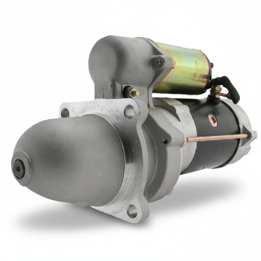 New 24V 10T Starter Motor 75323045R RS41325 6582 OSGR 4.0kW Delco 28MT Sealed SAE1 Cummins 6BT 5.9L for Case Fiat-Hitachi John Deere Timberjack Hyundai Robex 1980-2016 - Fuel Parts Depot