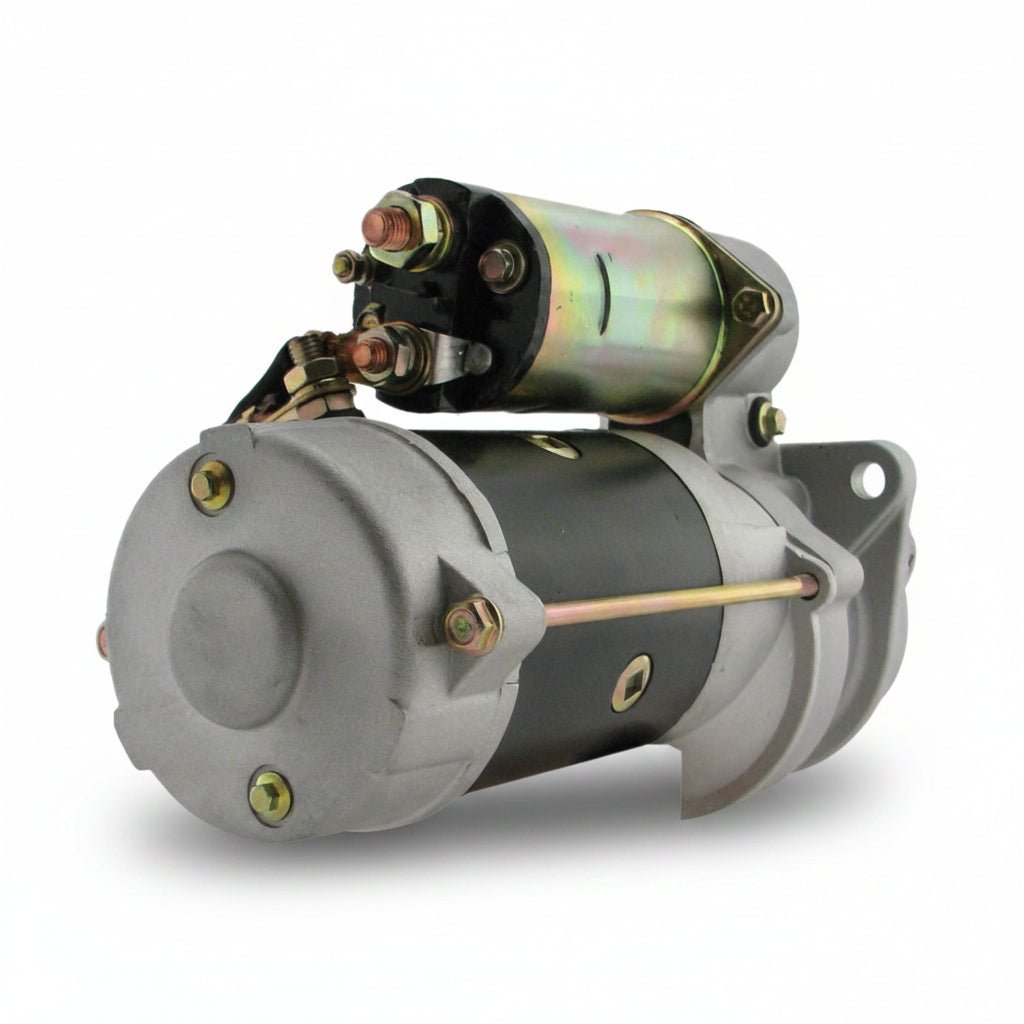New 24V 10T Starter Motor 75323045R RS41325 6582 OSGR 4.0kW Delco 28MT Sealed SAE1 Cummins 6BT 5.9L for Case Fiat-Hitachi John Deere Timberjack Hyundai Robex 1980-2016 - Fuel Parts Depot