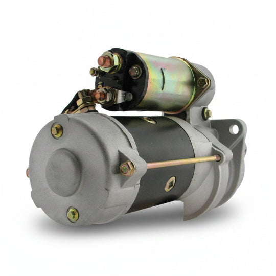 New 24V 10T Starter Motor 75323045R RS41325 6582 OSGR 4.0kW Delco 28MT Sealed SAE1 Cummins 6BT 5.9L for Case Fiat-Hitachi John Deere Timberjack Hyundai Robex 1980-2016 - Fuel Parts Depot